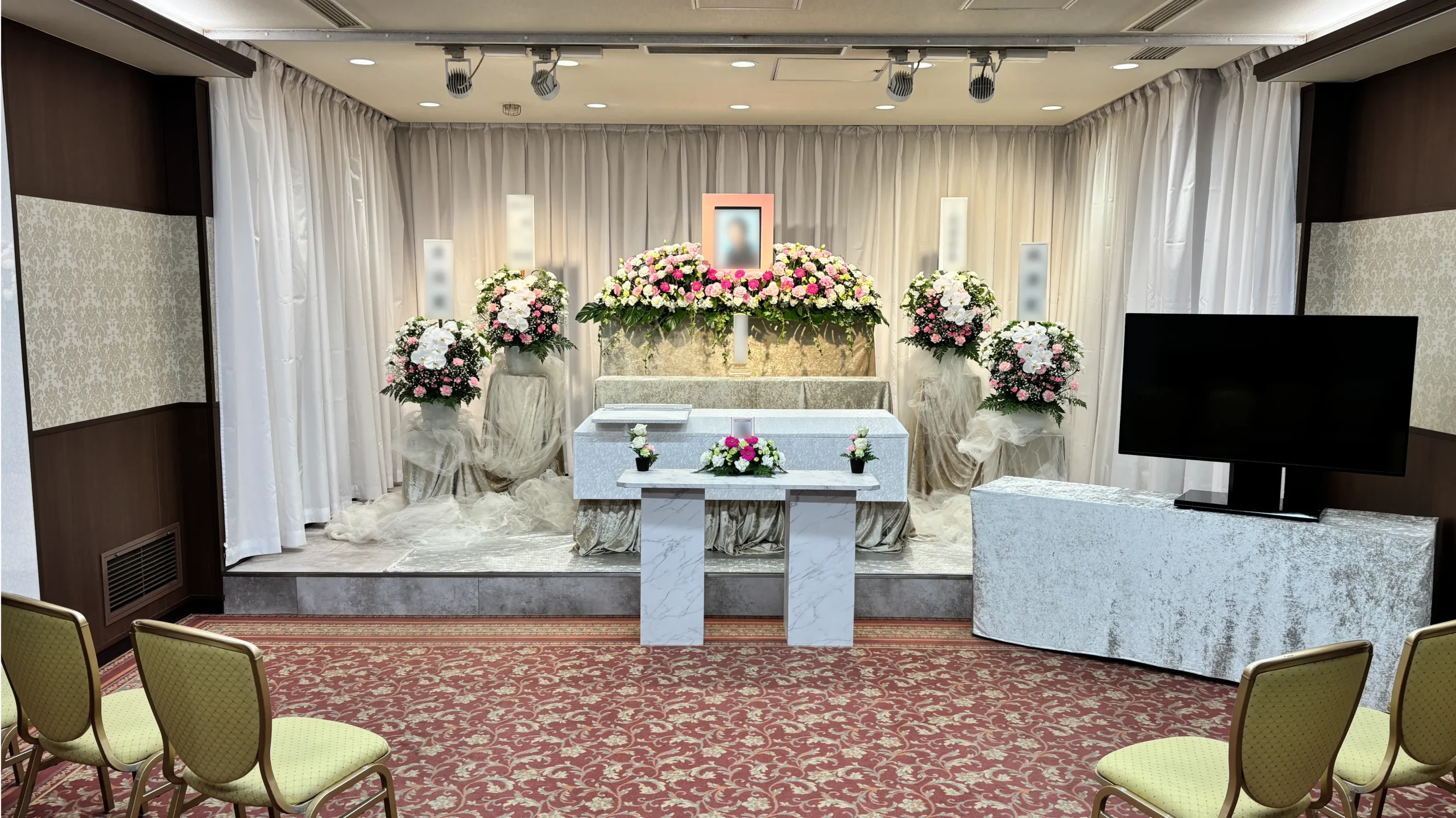 ご葬儀事例紹介(日華斎場　行華殿)